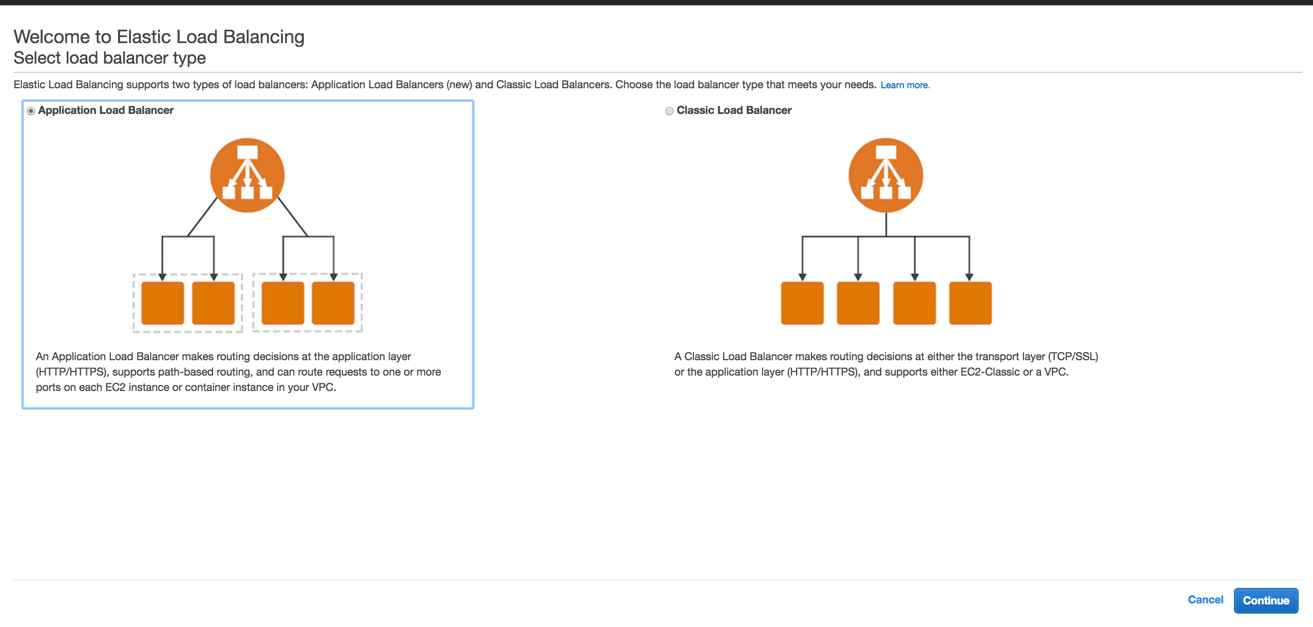 Elastic Load Balancing
