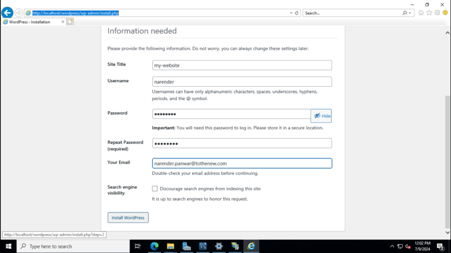 wordpress-configurations