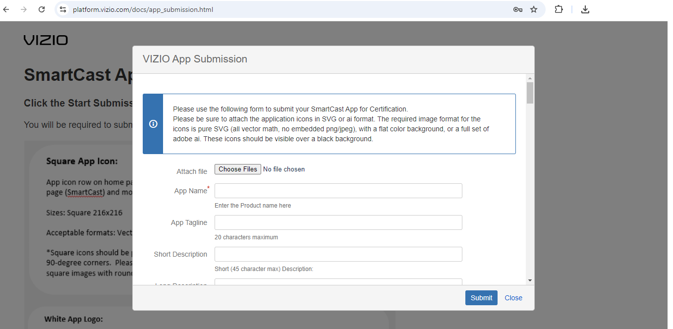 App_Submission_Page