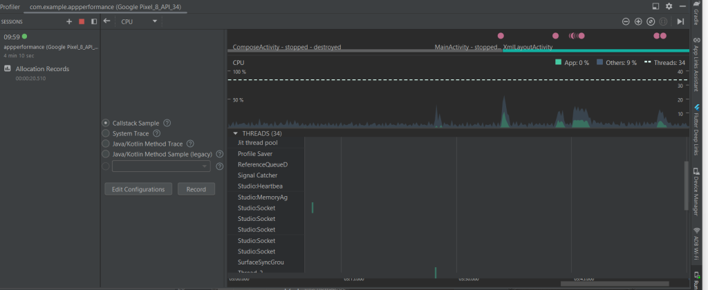 XML CPU Usage