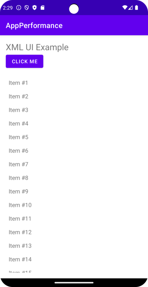 Xml Layout