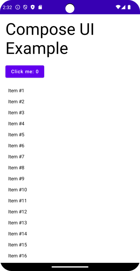 Compose layout