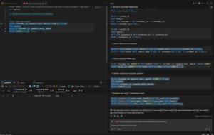 AI-generated regression validation queries