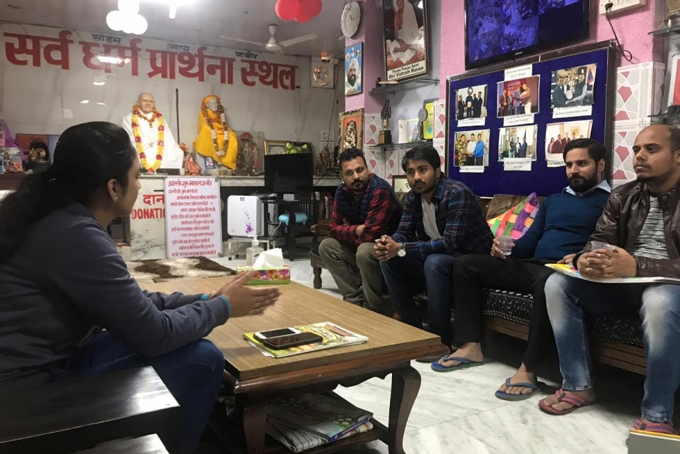 TO THE NEW visit Guru Vishram Vridh Ashram